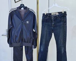 Vintage Adidas and Denim