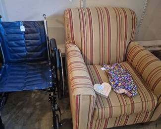 Wheel chair and soft chair
