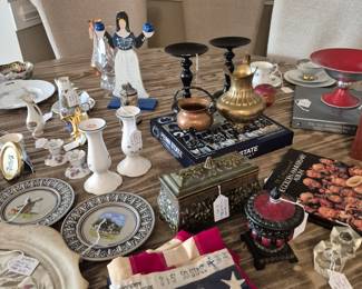 New York State Board of Education 50 star Flag and other collectibles 