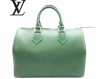 lv green bag converted