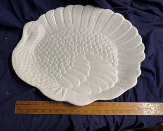 White Turkey Platter $12.00