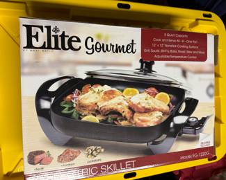 Elite Gourmet Electric Skillet $12.00