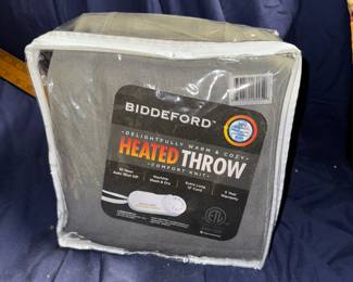 Biddeford Heated Throw $25.00