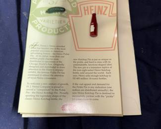 Pickle and Heinz Pins $3.00