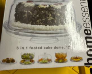 Home Essentials Footed Cake Dome $10.00