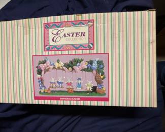 Easter Rabbits on Swingers $5.00