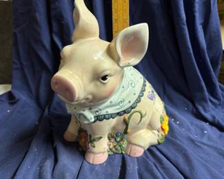Mercuries Piggy Cookie Jar $32.00