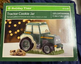 Tractor Cooki Jar $4.00