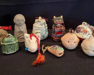 KO172Assorted Vintage Japanese Bells