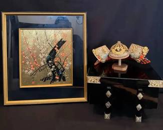 KO114Vintage Japanese Samurai Kabuto And More 
