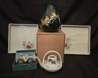 KO181Green Vase and more