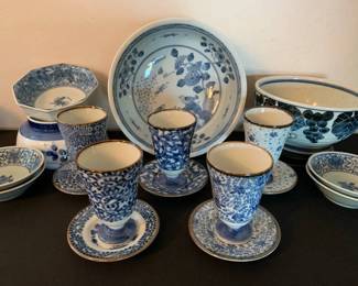 KO257Blue And White, Tea Tonight