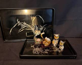 KO214Cloisonn Animals 