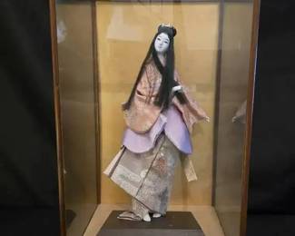 KO224Vintage Japanese Geisha Doll