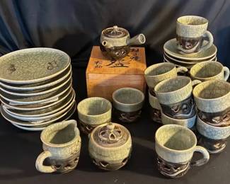 KO119MidCentury Otagiri Tea  Plates