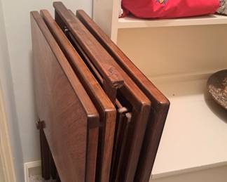 Pottery barn wooden stands