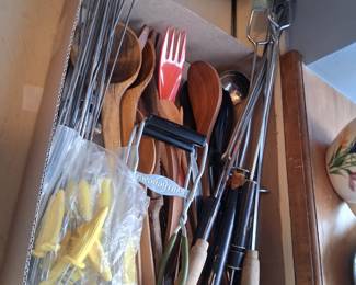 Vintage kitchen utensils