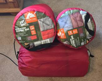 Coleman sleeping bags 