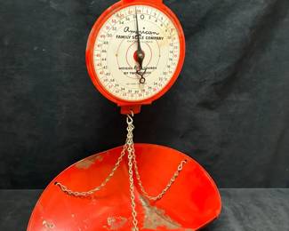 American Family Scale Company 60lb Farmers Scale