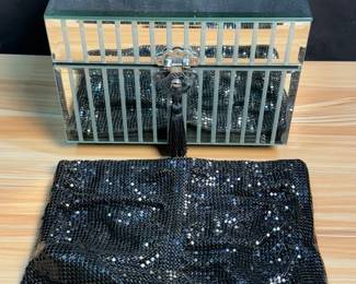 Whiting Davis Mesh Purse Z Gallerie Trinket Box