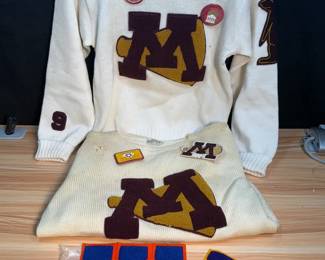Minnesota Gophers Letterman Sweaters Other Items
