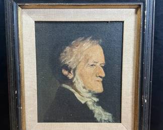 Portrait of Composer Richard Wagner