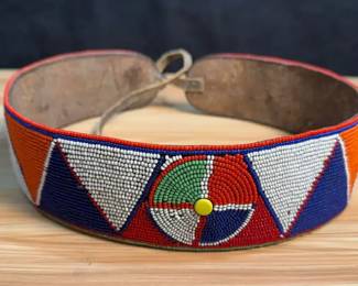 Maasai Beaded Belt