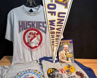 Don James Signed Book Other UW Collectibles