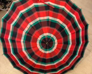 PTK Plaid Parasol