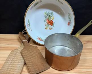 Le Faune Porcelain, Waldow Sauce Pan Butter Paddles