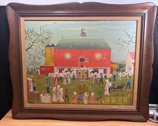 David Ellinger Signed Amish Auction