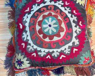 Embroidered Pillow