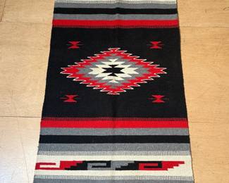 Aztec Kilim Design Wool Woven Rug