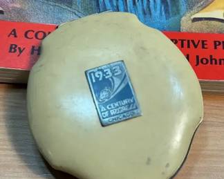 Makeup Compact from the 1933 Chicago Worlds Fair