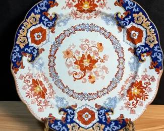 Ashworth Ironstone Chinoiserie Plate