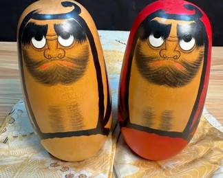 Daruma Kokeshi Dolls Obi