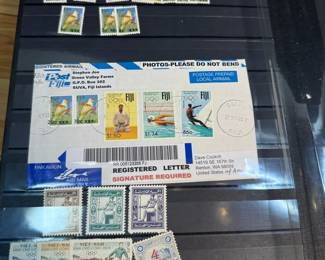 Large Collection of Stamps From Various Countries