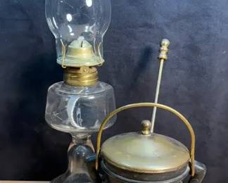 The Plume Atwood Manufacturing Co Oil Lamp Cast Iron Fire Starter Pot