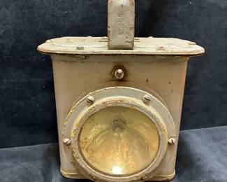 US Navy WWII Era Battle Lantern