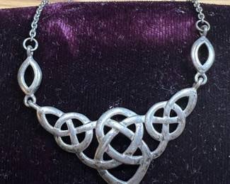 Sterling Silver Celtic Knot Necklace