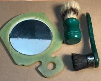 Vintage Shaving Shoe Shine