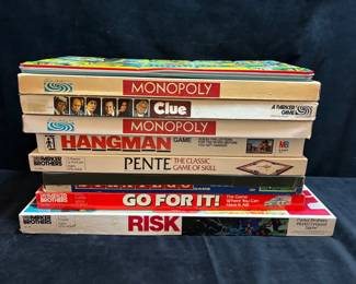 Vintage Board Games Monopoly, Clue, You Can Have It All