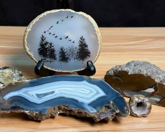 Andrea Meyer Agate Slab Art Other Collectible Rocks
