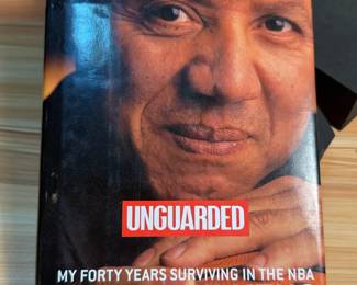 Signed Unguarded My Forty Years Surviving in the NBA by Lenny Wilkens