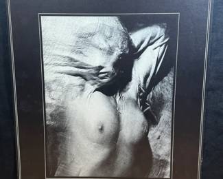 1978 Witkin Gallery Poster Wet Veil, Paris by Erwin Blumenfeld