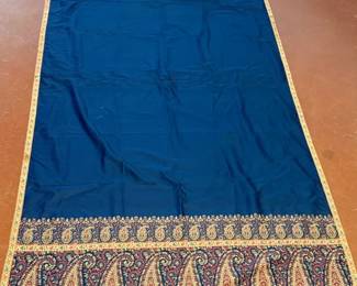 UK Paisley Textile Purchased At Peter Pap