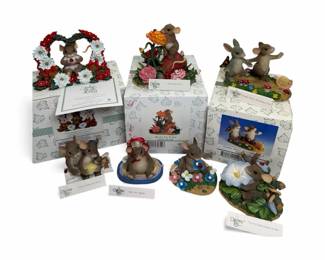 Charming Tails  Friendship And Family Collection 1 Signed  1 Members Only