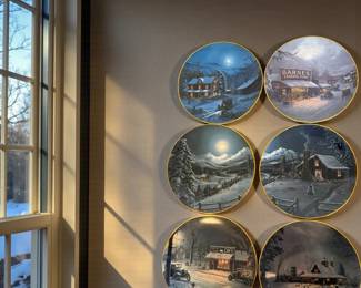 When All Hearts Come Home Collector Plate Set