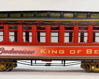 Hawthorne Village Budweiser King of Beers Passenger Car with COA and Original Packaging