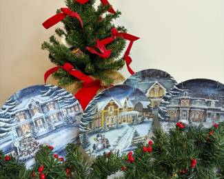 Bradford Exchange Christmas Plate Collection